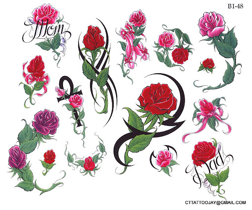 rose tattoo design